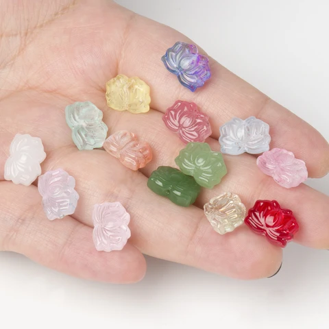 Градиентные бусины Лотос LNMBII 14x10мм 20 шт