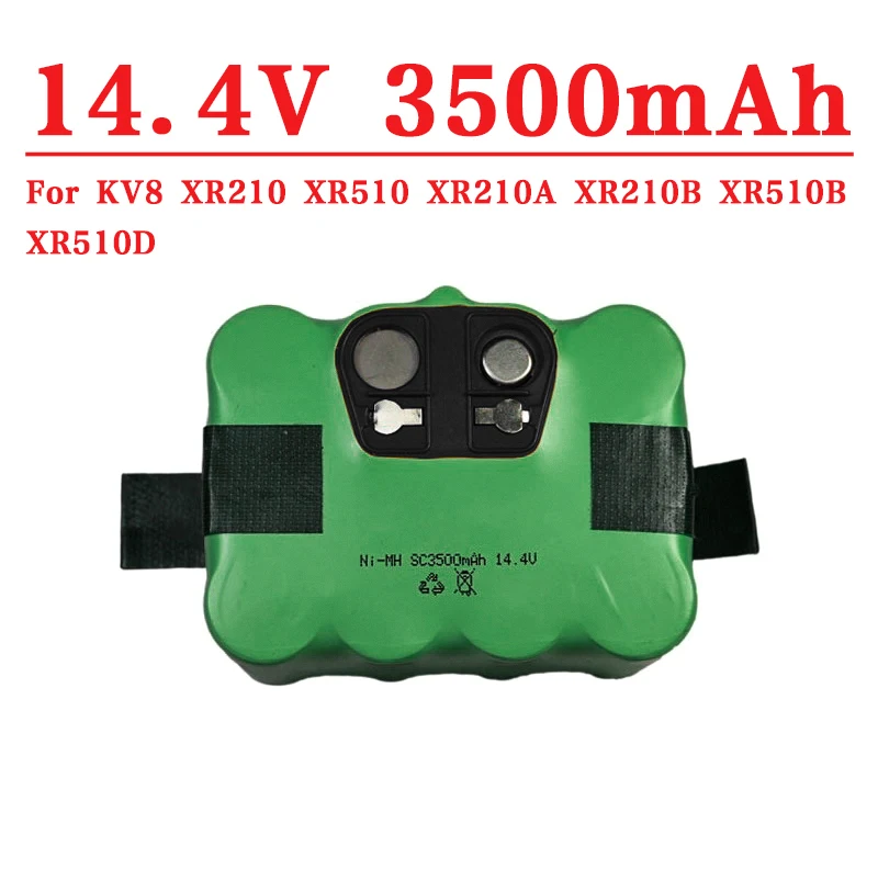 

14.4V 3500mAh SC Ni-MH rechargeable battery pack for KV8 XR210 XR510 XR210A XR210B XR510B XR510D Vacuum Cleaner Sweeping Robot