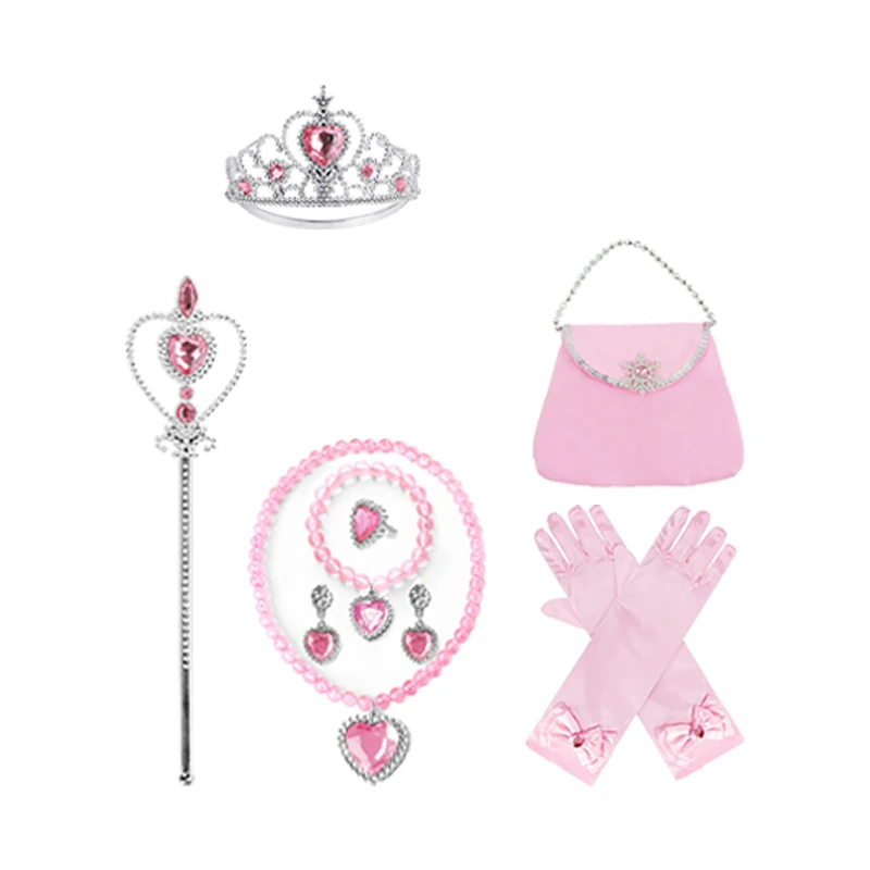 Комплект из колье браслета кольца и сережек