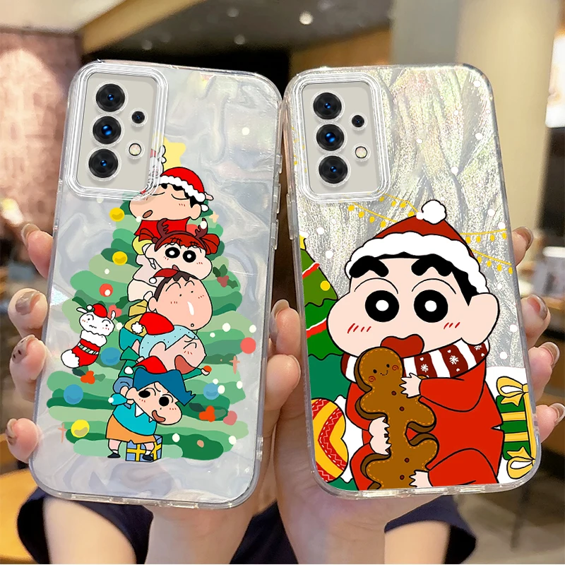 Новый чехол для телефона C-Crayon Shin-chans Samsung Galaxy A35 A34 A33 A32 A31 A30 A25 A24 A23 A22 A21 A20 A16 A15 A06 с
