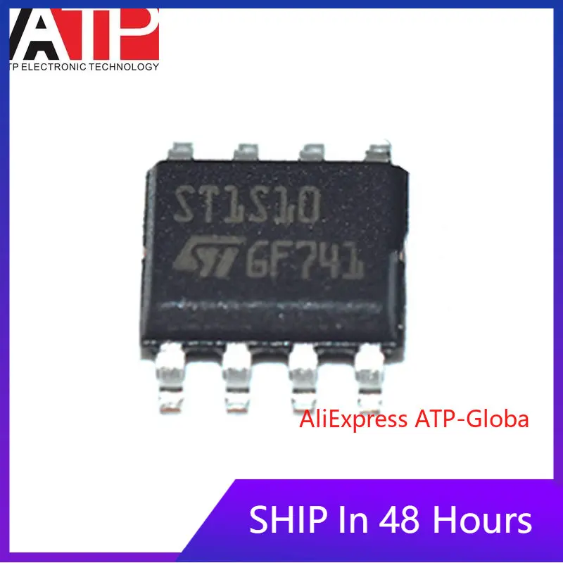 

ATP Store 1-100 Pieces ST1S10PHR SOP-8 ST1S10 Switching Regulator Chip IC Integrated Circuit Brand New Original in stock