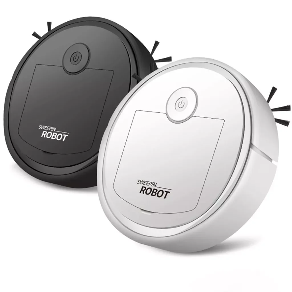 

Automatic Robotic Vacuum Cleaner Smart Quiet Sweep Suction Wipe Floor Sweeper Strong Suction for Home Pet Hair Floor Cleaner