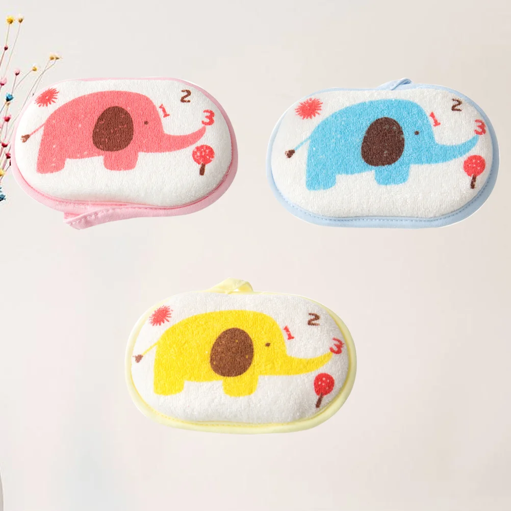 

Sponge Bath Baby Cartoon Kids Mat Shower Body Scrubber Sponges Exfoliatingwash Animal Loofah Infantpad Bathroom Sea Puff