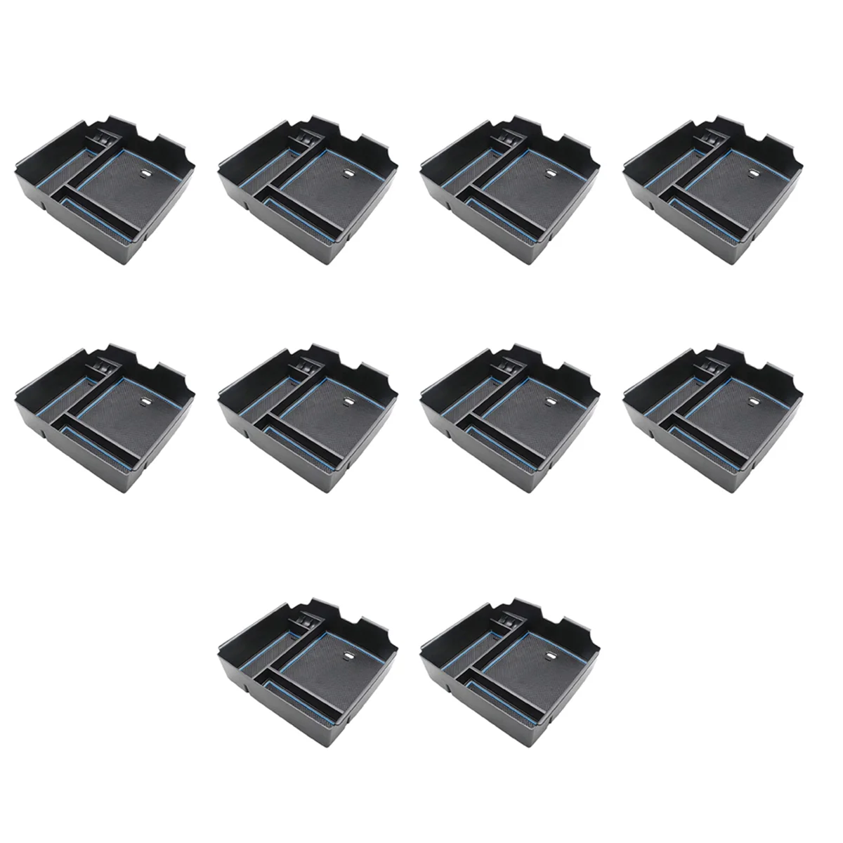 

10X для Kia Carnival 2021 2022, автомобильный центральный подлокотник, контейнер для хранения, Внутренний органайзер, лоток для перчаток, аксессуары