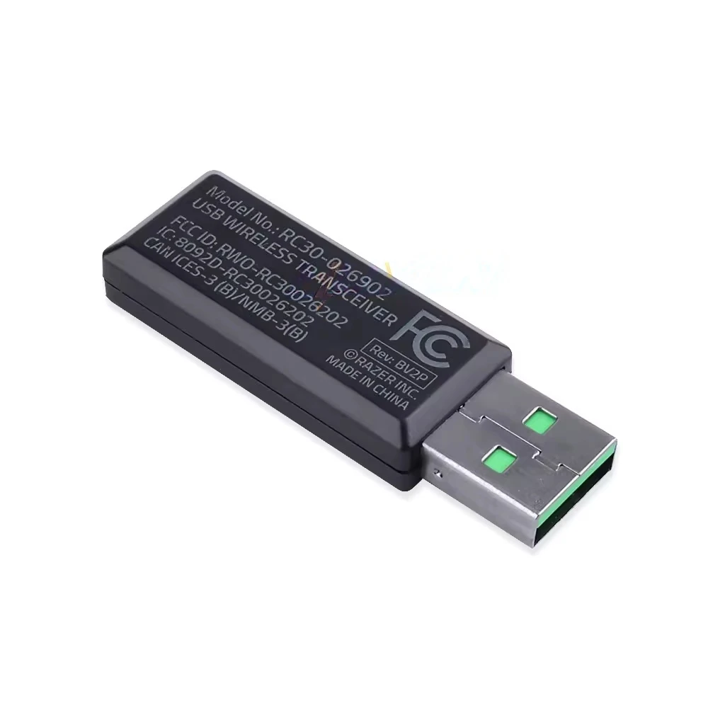 Фото Оригинальный USB-приемник Razer Nari Ultimate/Essential для наушников, замена, адаптер-донгл 2.4 ГГц, запчасти для ремонта гарнитуры №4