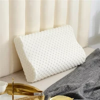 memory foam bedding pillow orthopedic neck protection slow rebound wave shape pillow sleeping pillows 5030cm relax the cervical