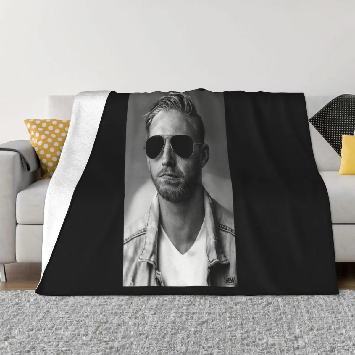 Официальное одеяло Aew All Elite Wrestling Orange Cassidy Yearbo все размеры S 5XL нормальная горячая