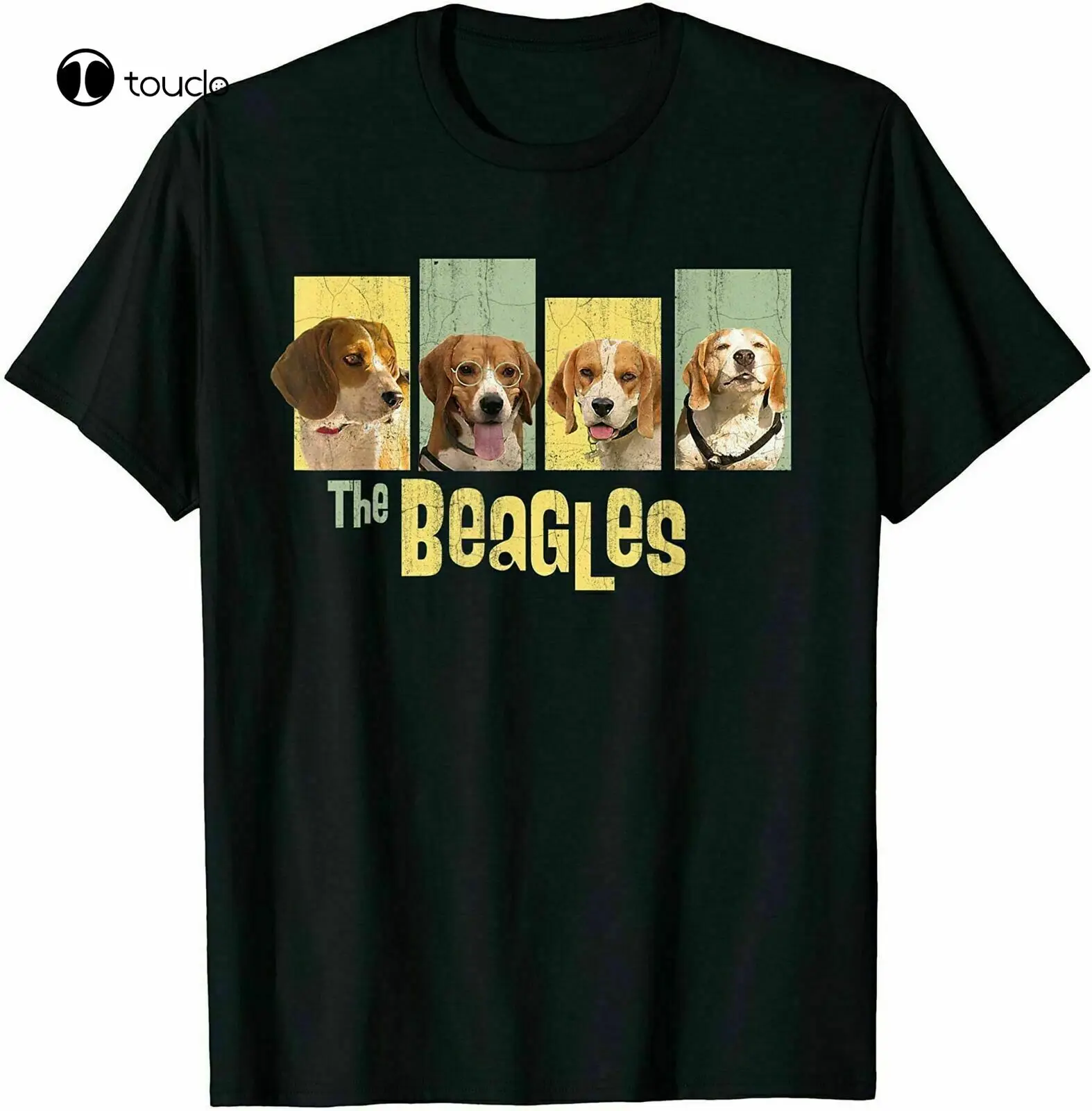 

New Beagle Dog Gift Idea Funny Beagles The Beagles T-Shirts Cotton Trend 2021 Cotton Tee Shirt Unisex