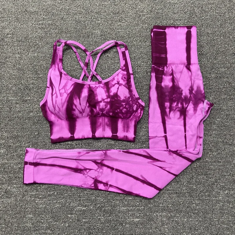 

Seamless Women yoga set fitness clothing sports clothes high waist gym suits padded push-up sports bra 2pcs sports yoga suits