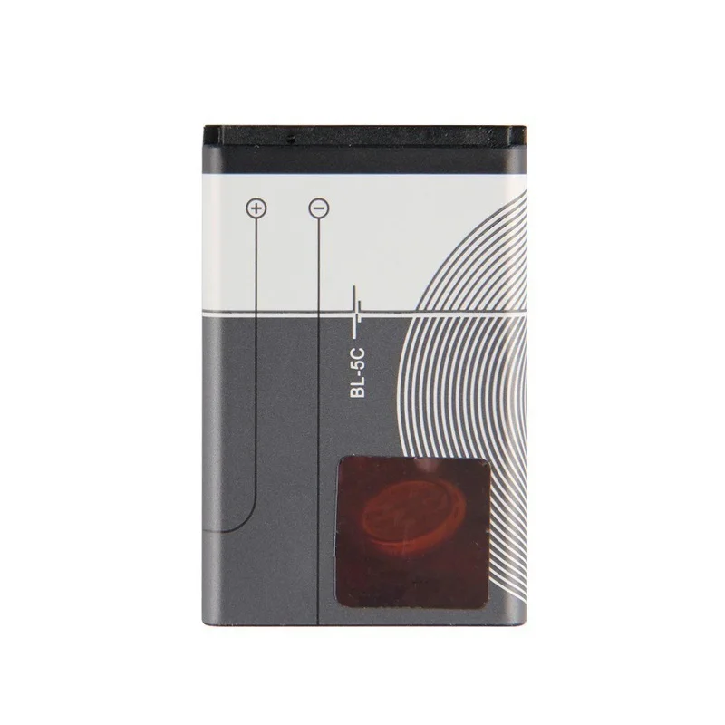 

3.7V 1020mAh Battery BL-5C BL5C BL 5C Rechargeable Batteries For Nokia 2112 2118 2255 2270 2280 2300 2600 2610 3125 3230 1pcs