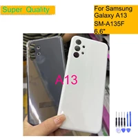 for samsung galaxy a13 4g a135 sm a135f housing back cover case rear battery door chassis housing replacement