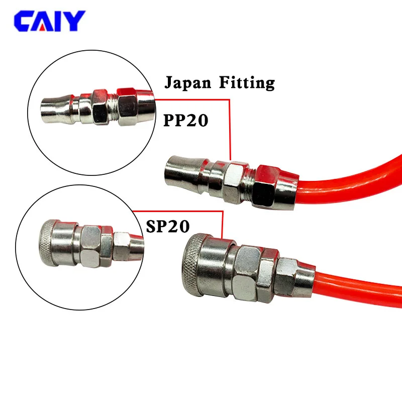 Шланг для компрессора пневматическая спиральная телескопическая труба высокого