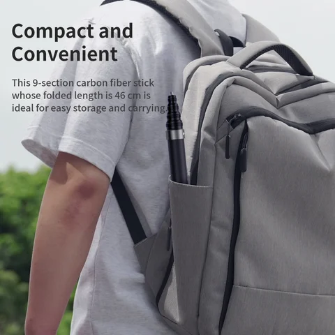 Палка для селфи для Gopro Max/Insta360 X3 X4 X5/DJI Osmo 360, аксессуары, невидимый удлинитель из углеродного волокна 3 м для Osmo 360