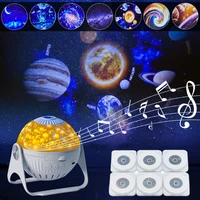 led starry sky galaxy projector usb powered night light colorful nebular projector lamp with timer home bedroom kids room decor