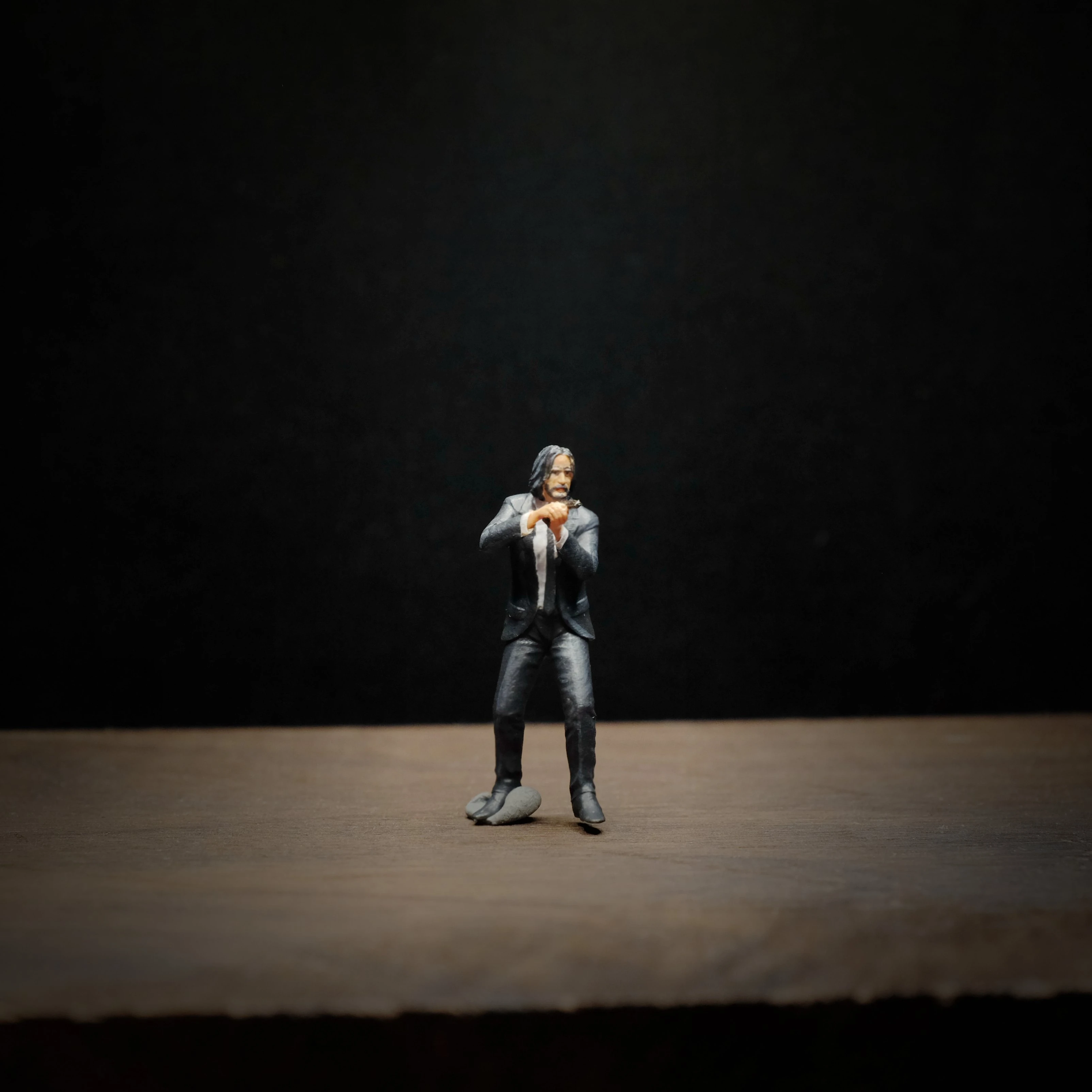 

Diorama 1/64 Scale Figurines Model John Wick Movie Character Collection Miniature Hand-painted
