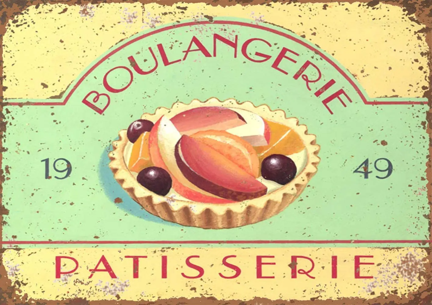 Настенный декор HomDeo, металлические знаки, новинка, жестяной знак, пекарни, ретро-бар, паб, Постер 8x12