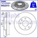 

Bbg2213 для зеркала дискового тормоза P106, P206, P205, P405, P309, ZX, C15, SAXO 1,4, воздушное охлаждение с американским размером