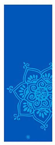 

Pilates and Yoga Mat, Mandala (Blue) 0.25 " / 6 mm