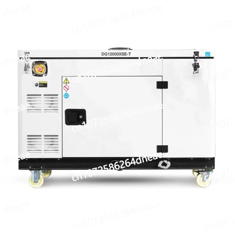 Генератор с дизельной звукоизоляцией 10 кВА водяным охлаждением 20 50 Гц/60 Гц