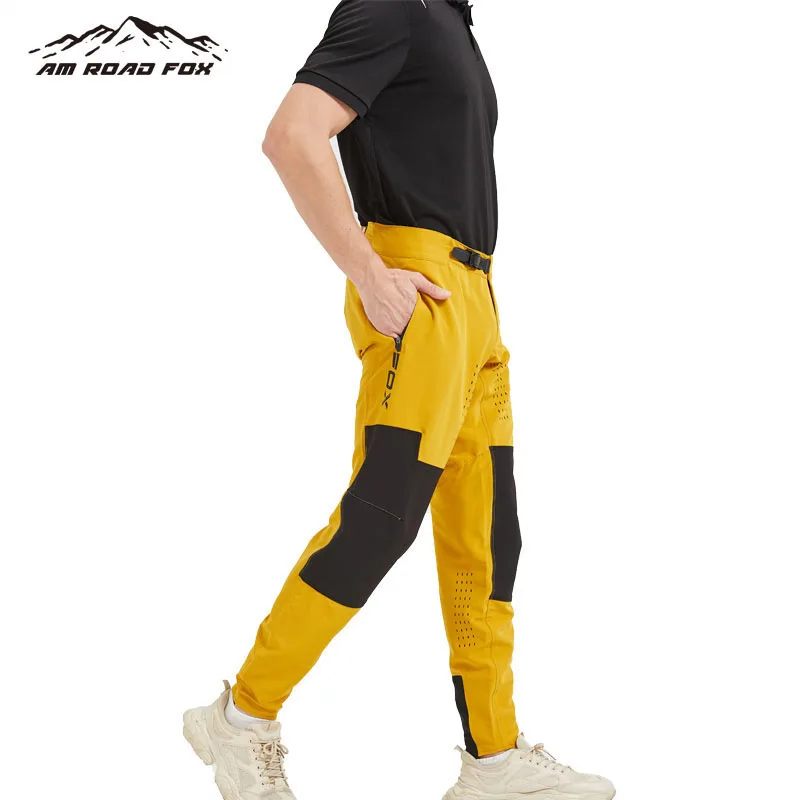

Мужские брюки для велоспорта AM ROAD FOX, черные велосипедные штаны для мужчин, брюки для мотокросса 2024