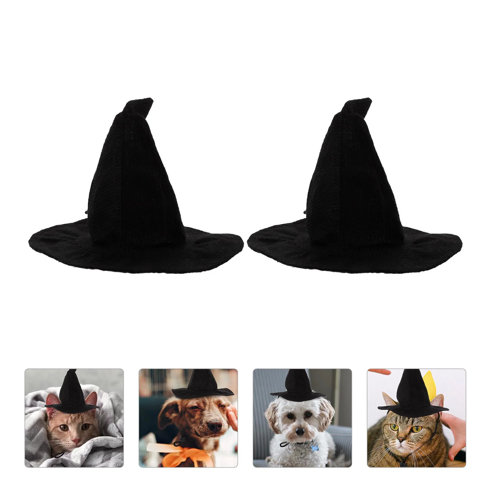 

Hat Cat Pet Witch Dog Costume Wizard Cappuppy Party Headwear Costumes Black Accessories Fillers Bags Masquerade Cosplay Cats