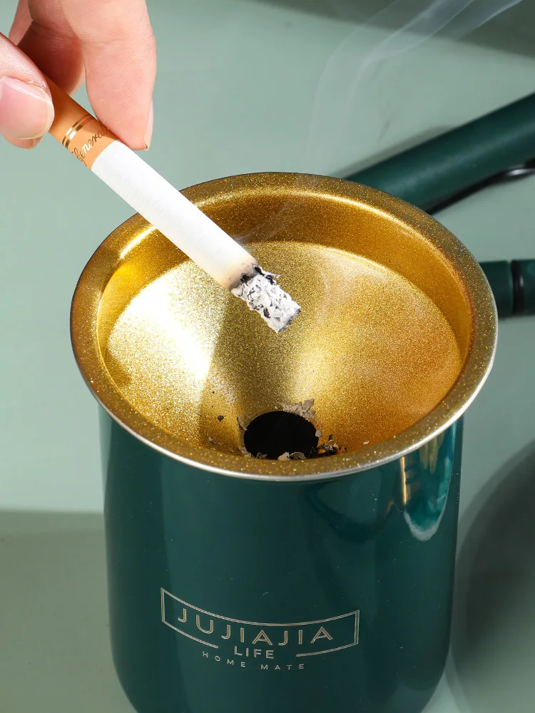 

Автомобильная пепельница из нержавеющей стали, разборная пепельница с U-образными насечками, стоячая пепельница из нержавеющей стали для ресторана