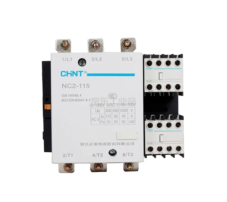 

CHINT Power Contactor NC2 Series 3P AC contactor NC2-115 110V 127V 220V 380V