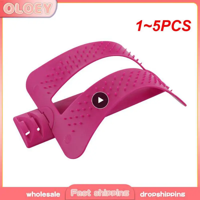 

1~5PCS Magnetotherapy Back Stretcher Adjustable Back Cracker Massage Waist Neck Fitness Lumbar Cervical Spine Support Pain