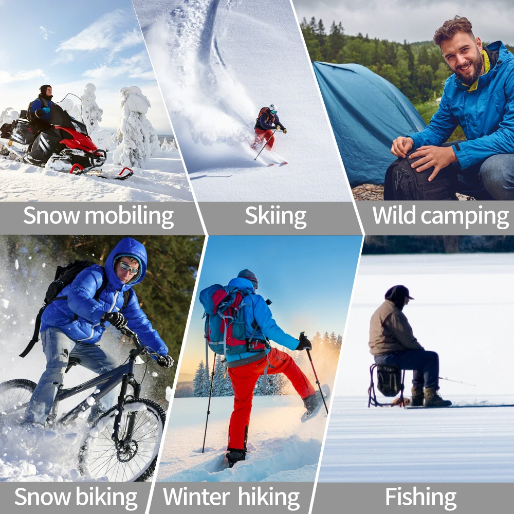 Водонепроницаемые носки для мужчин пеших прогулок бега велоспорта рыбалки