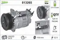

VALEO 813265 AIR CONDITIONING THE COMPRESSOR LATITUDE 2,0 DCI MASTER III 2,3 DCI 2010 (M9R) KAMPANYALI (name.)