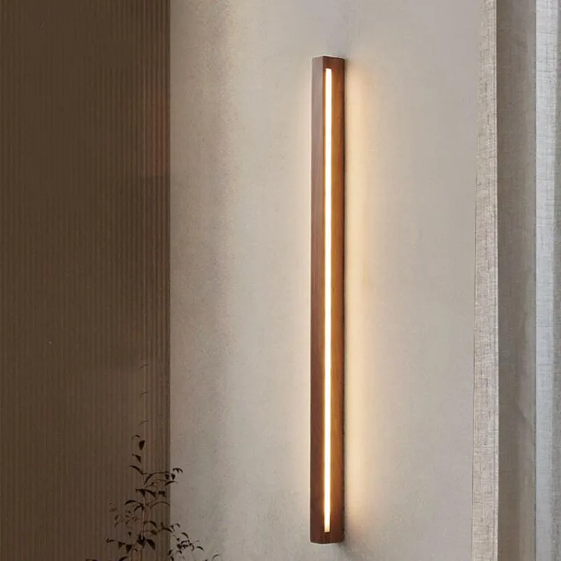 

Креативная светодиодсветодиодный настенная лампа, длинный подвесной светильник в скандинавском стиле, для гостиной, дивана, фоновый настенный светильник для спальни, прикроватный настенный светильник