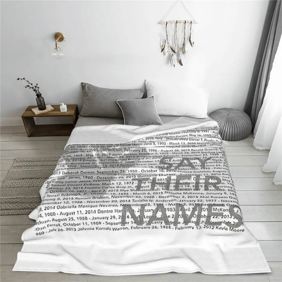 Фланелевое одеяло George Floyd