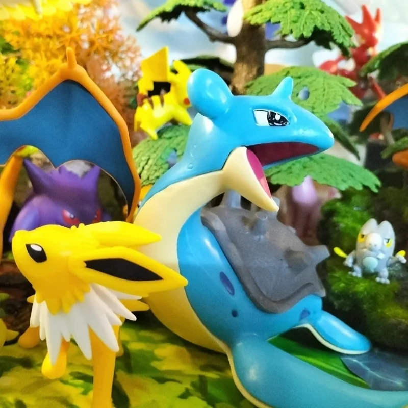 Новое поступление аниме-фигурки Pokemon Lapras экшн-фигурка Kawaii милая фигурка статуя из