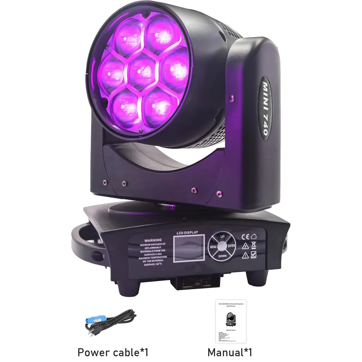 

Профессиональный световой эффект 7x40Вт RGBW