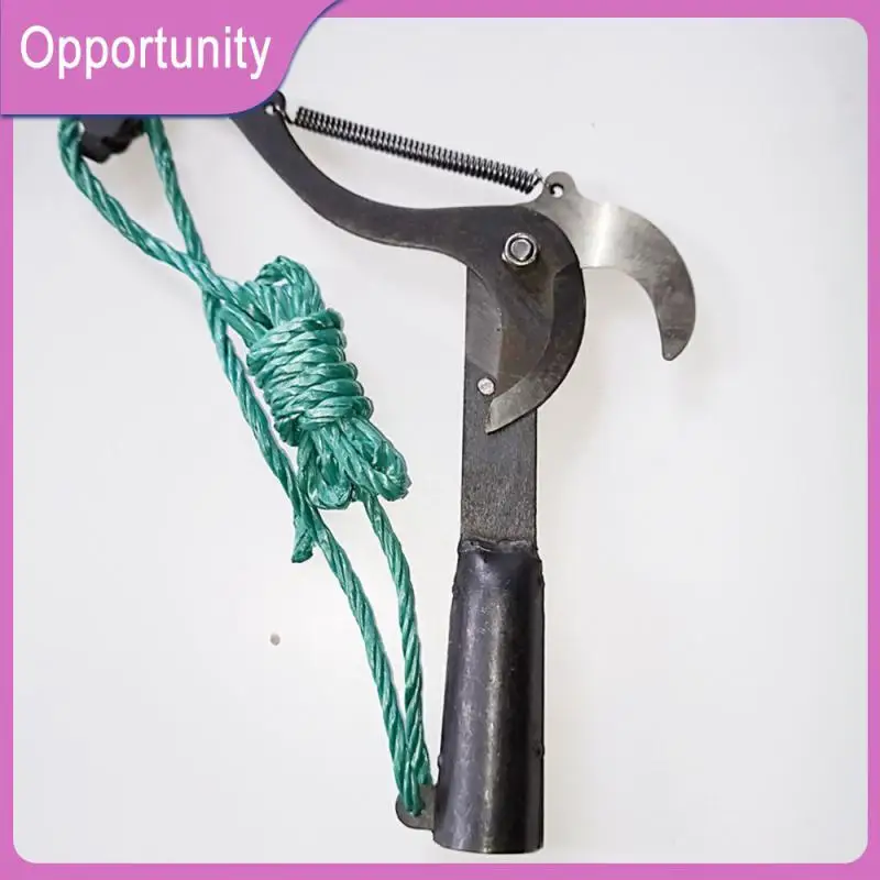 

New Durable. High-altitude Branch Shears High Branch Shears With Rope Garden Tools High Carbon Steel Fruit Picking Scissors