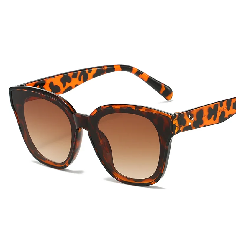 Брендовые солнцезащитные очки в оправе кошачий глаз роскошный классический