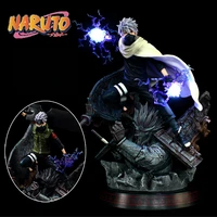 anime naruto gk hatake kakashi statue action figures shippuden model minato pvc toy collection doll cool ornaments youth gifts