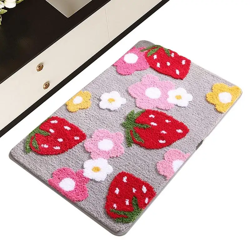 

Bathroom Floor Rug Absorbent Carpet Bath Mat For Bathroom And Kitchen Washable Non-Slip Floor Pad Rug Runner For Shower And