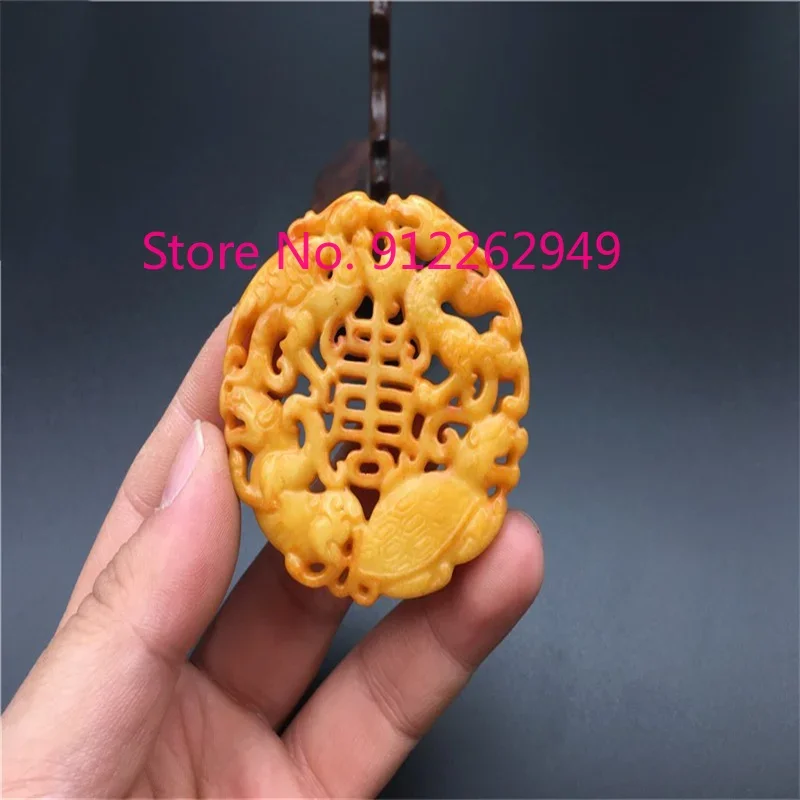 Лидер продаж ожерелье ручной работы с натуральным кулоном в античном стиле