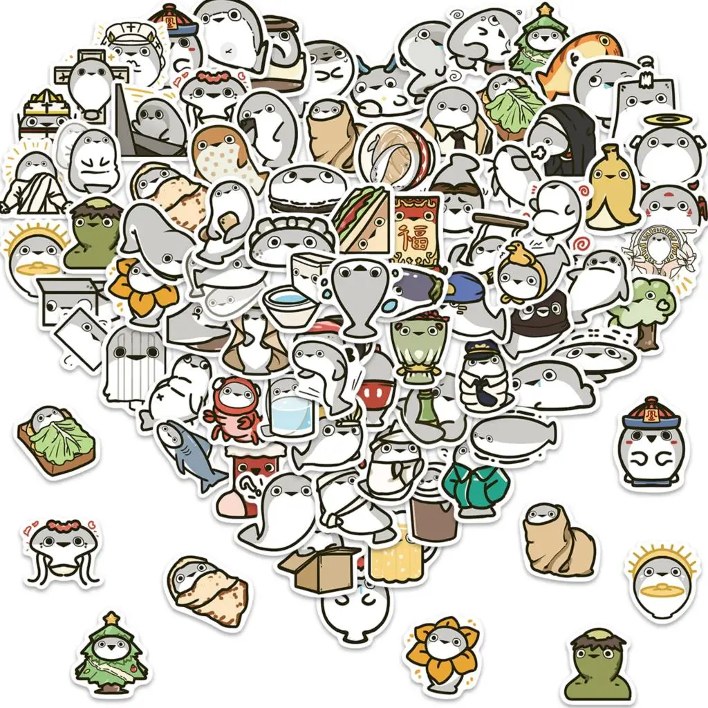 80 шт. водонепроницаемые наклейки для скейтборда багажа