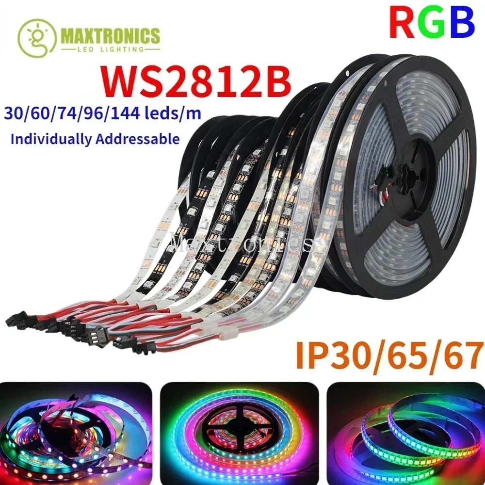 

Пиксельная светодиодная лента SAGE LU MEI WS2811/WS2813/WS2815/WS2812B 30/60/144 LED 5/12В
