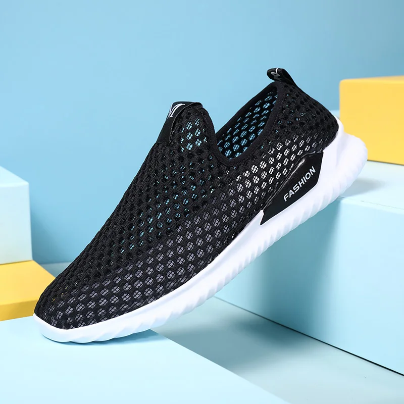 

Men’s Sneakers 2022 Light Fashion Casual Footwear Slip-on Comfortable Couple Shoes Outdoor Running Walking Tenis Large Size 47