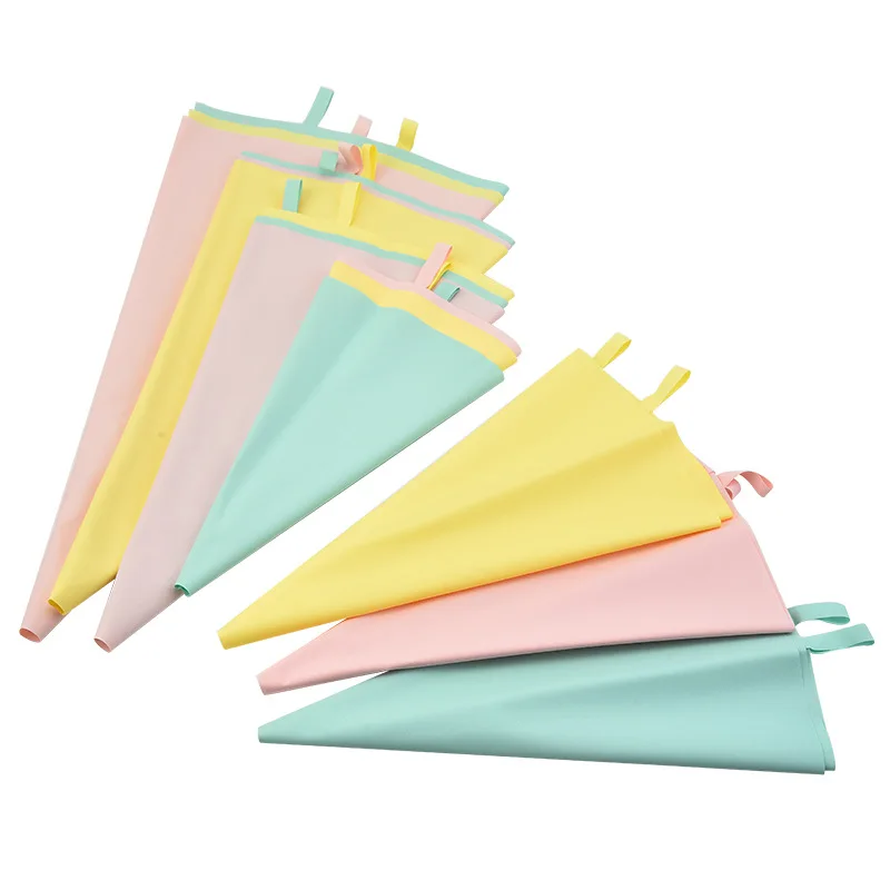 

Silicone Candy Cream Pastry Bag Baking Accessories DIY Cake Decorating Tools Sugar Glaze Peaceful Bags Kitchen Gadgets Cupcake