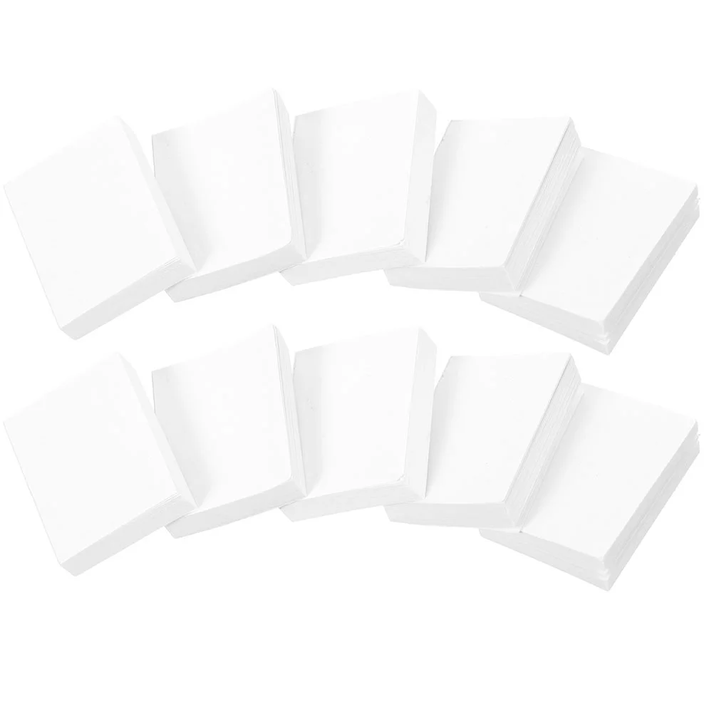 

10pcs Miniature Blank Book Model 1/12 Scale House Book Decoration Unfinished Paper Book