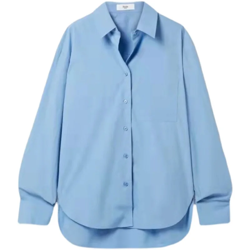 Fr@nkieSHOP Shirt Set Women's Shorts Set Cotton Embroidered Logo Lazy Shirt 2023 Summer New