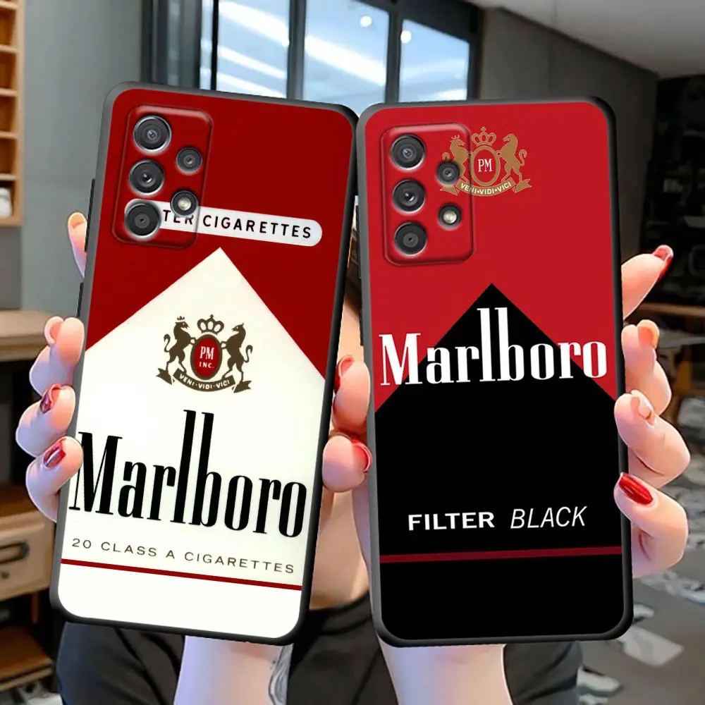 

Funda Coque Case for Samsung S22 S21 S20 S10e S8 S9 S10 Lite FE Plus Ultra 4G 5G Case Capa Para Cover Smoking Cigarette Box Art