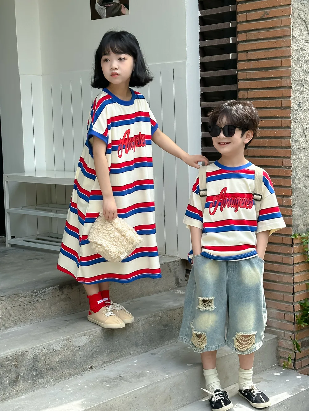 Детские шорты с эластичным поясом для мальчиков Летние удобные и повседневные