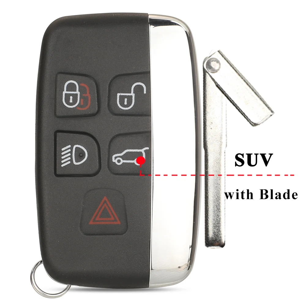 

Чехол Для Смарт-ключа Jingyuqin Для Land Rover Discovery 4, Range Rover Sport, Evoque, Vogue, LR2, LR4, Jaguar Freelander, XFL