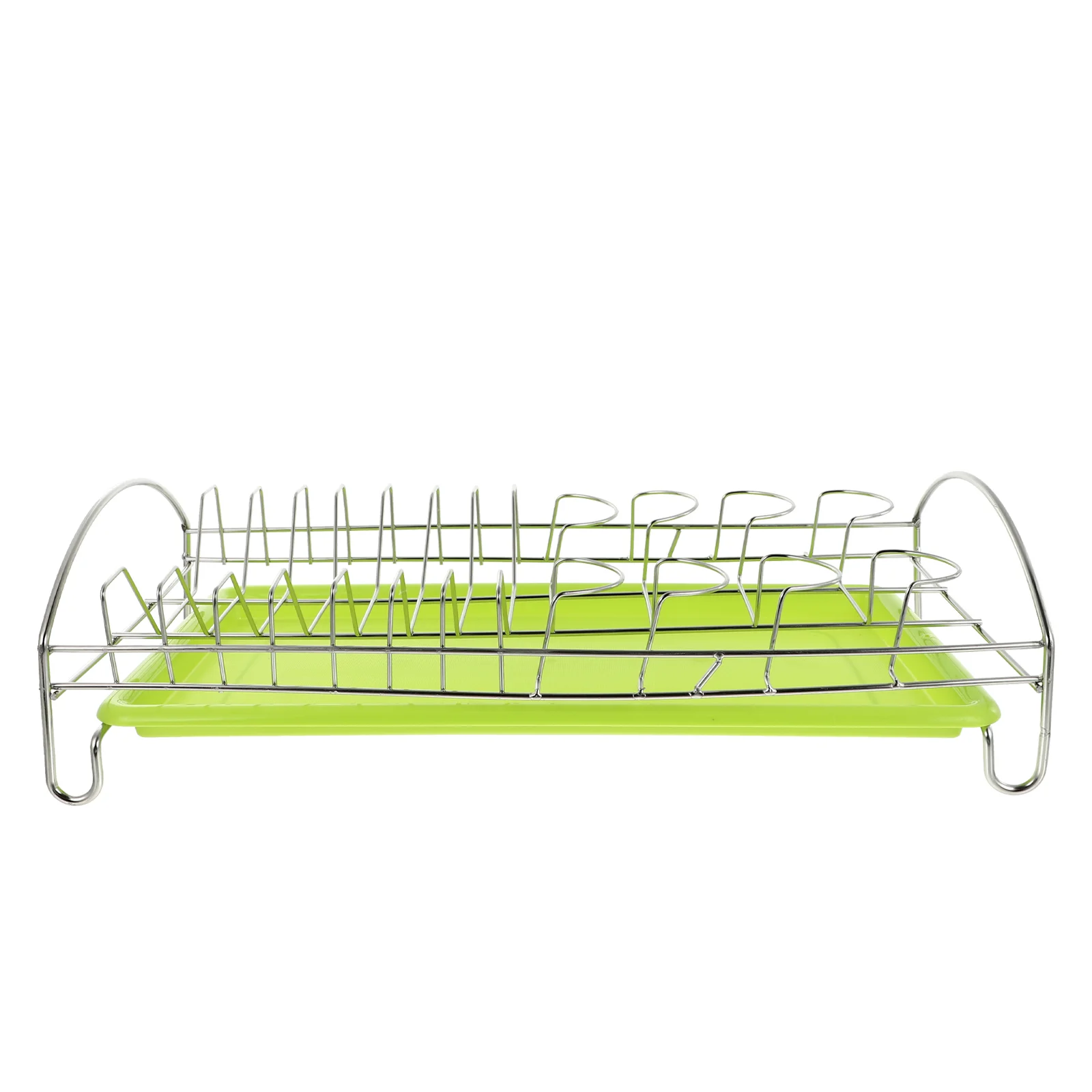 

1 Set of Desktop Tableware Holder Household Plate Draining Rack Kitchen Supplies