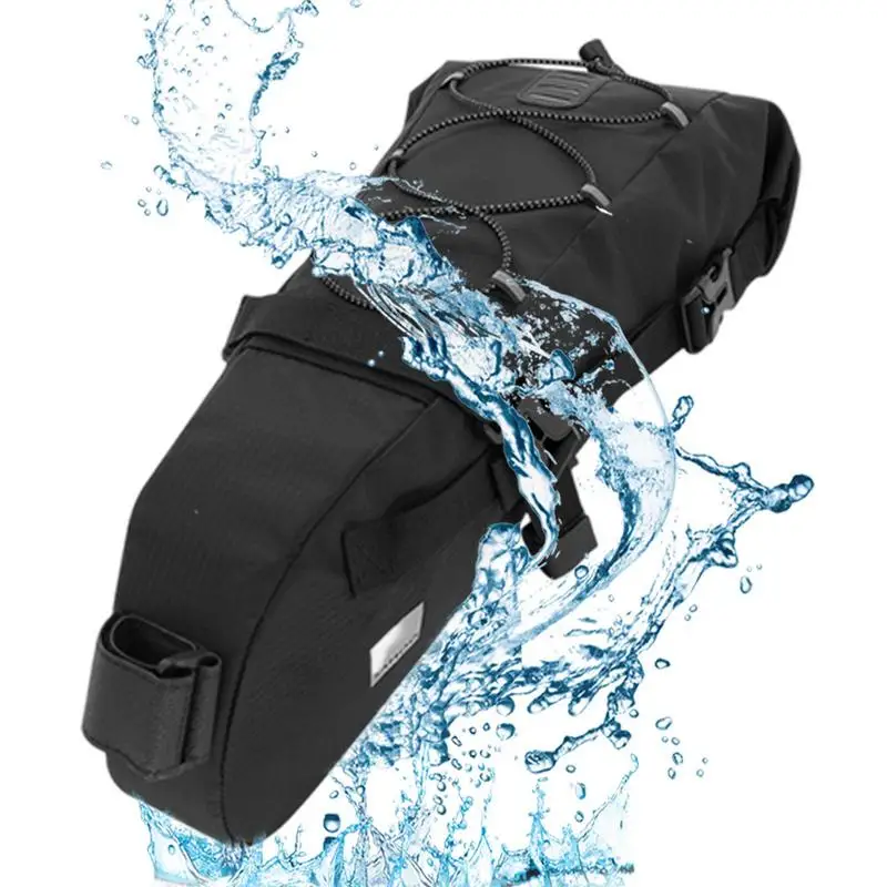 

Bike Seat Bag 11L Saddle Pack For Bicycles Bicycle Pouch Under Seat With Safety Reflective Strips For Easy Commuting And Long